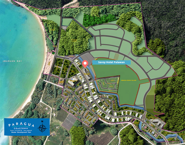 Savoy Hotel Palawan in Paragua Coastown by Megaworld Corporation